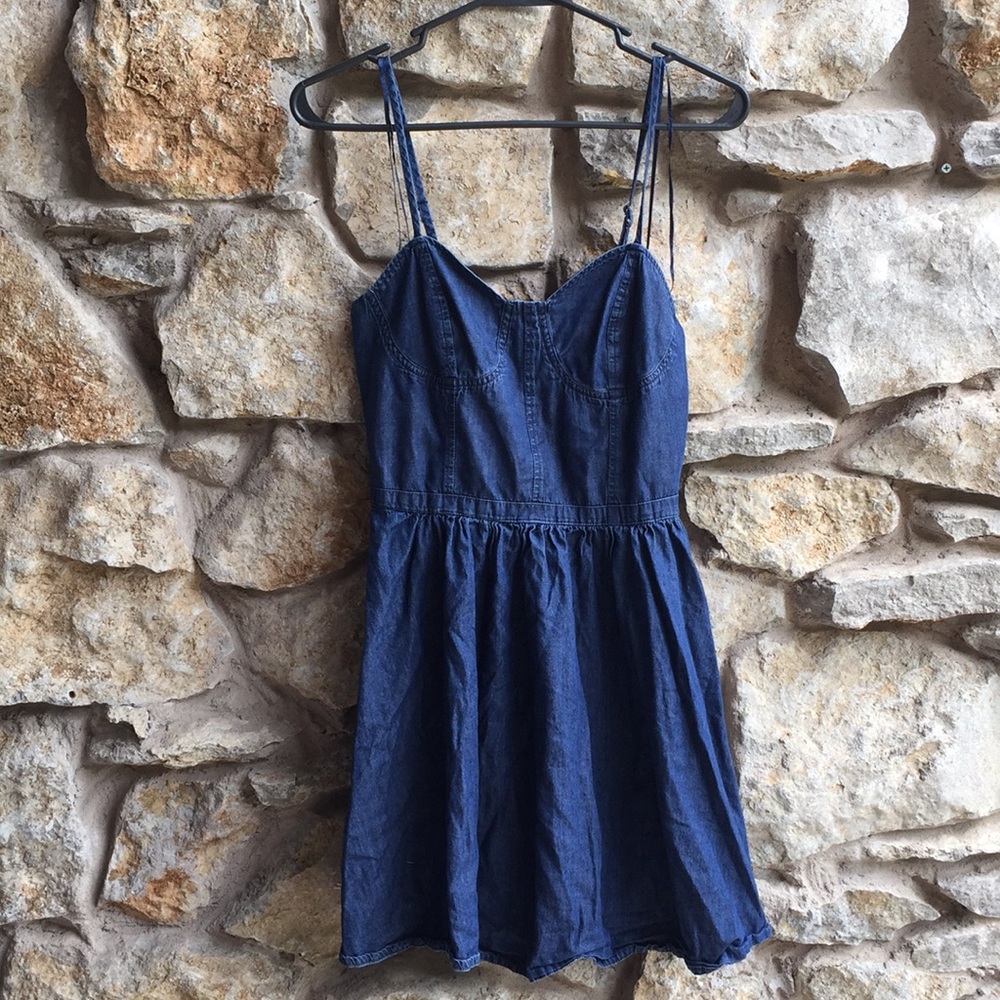 LC denim dress